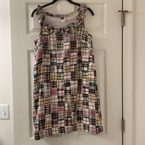 Just Madras Shift Dress || Size S